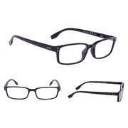eyekeeper.com READING GLASSES 3 Pack Stylish Rectangle Readers 3-R097 Eyeglasses