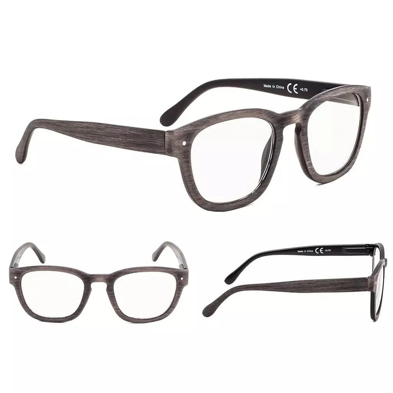 eyekeeper.com READING GLASSES 4 Pack Professor Vintage Readers 3-R089 Eyeglasses