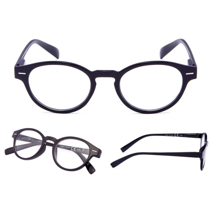 Eyekeeper.Com - Reading Glasses 4 Pack Retro Key Hole Readers 3-R091