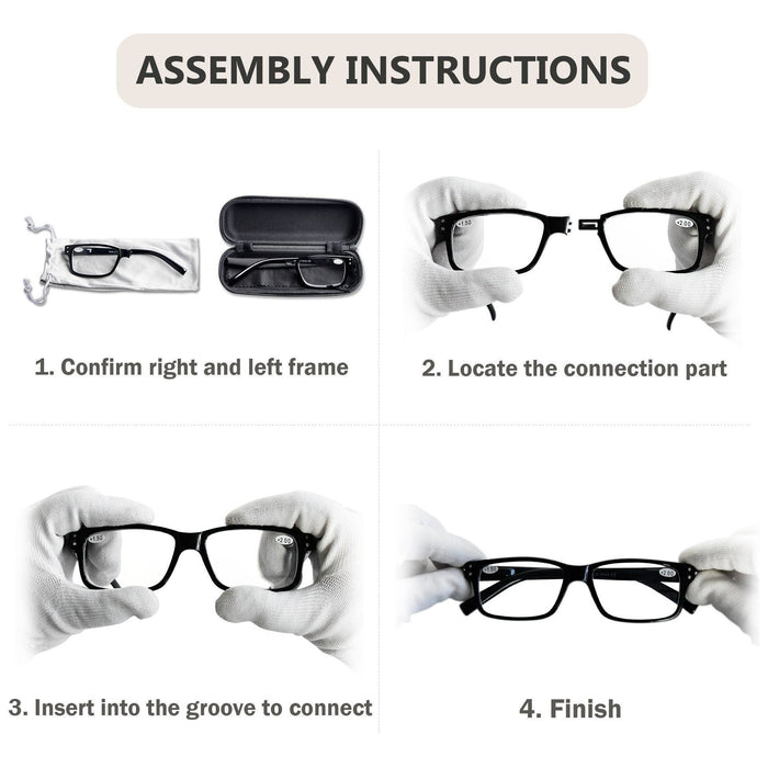 eyekeeper.com - eyekeeper.com - (Must Buy Both Eye) Reading Glasses with Different Strength for Each Eye PR032