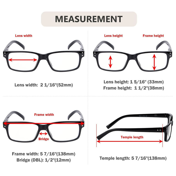 eyekeeper.com - eyekeeper.com - (Must Buy Both Eye) Reading Glasses with Different Strength for Each Eye PR032