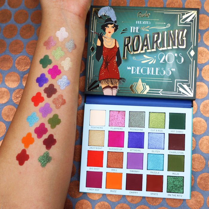 Rude Cosmetics - Rude Cosmetics - The Roaring 20's Eyeshadow Palette - Reckless