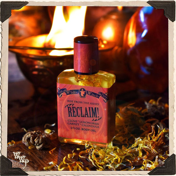 RECLAIM Body Oil For Taking Your Power Back, Phoenix Rising.