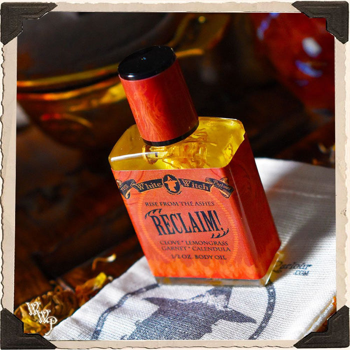 RECLAIM Body Oil For Taking Your Power Back, Phoenix Rising.