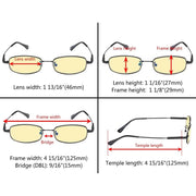 eyekeeper.com Rectangle Blue Light Blocking Eyeglasses for Kids TMK1804 Eyeglasses