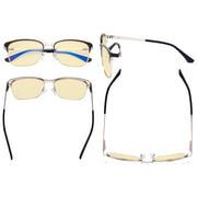 eyekeeper.com Rectangle Blue Light Blocking Eyeglasses LX19039-BB60 Eyeglasses