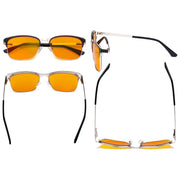 eyekeeper.com Rectangle Blue Light Blocking Eyeglasses LX19039-BB98 Eyeglasses