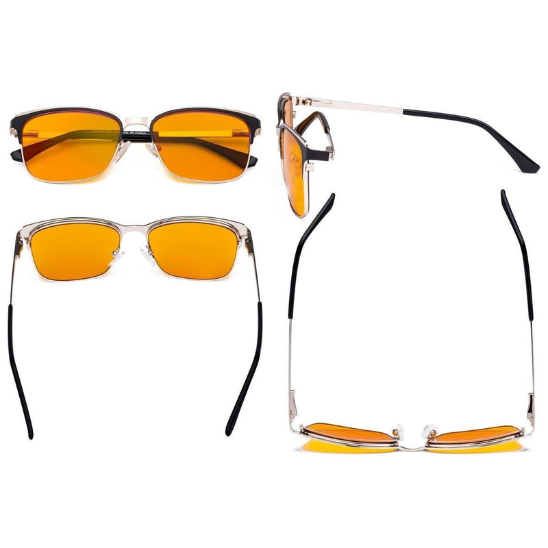 eyekeeper.com Rectangle Blue Light Blocking Eyeglasses LX19039-BB98 Eyeglasses