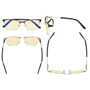 eyekeeper.com Rectangle Blue Light Blocking Eyeglasss LX19012-BB60 Eyeglasses