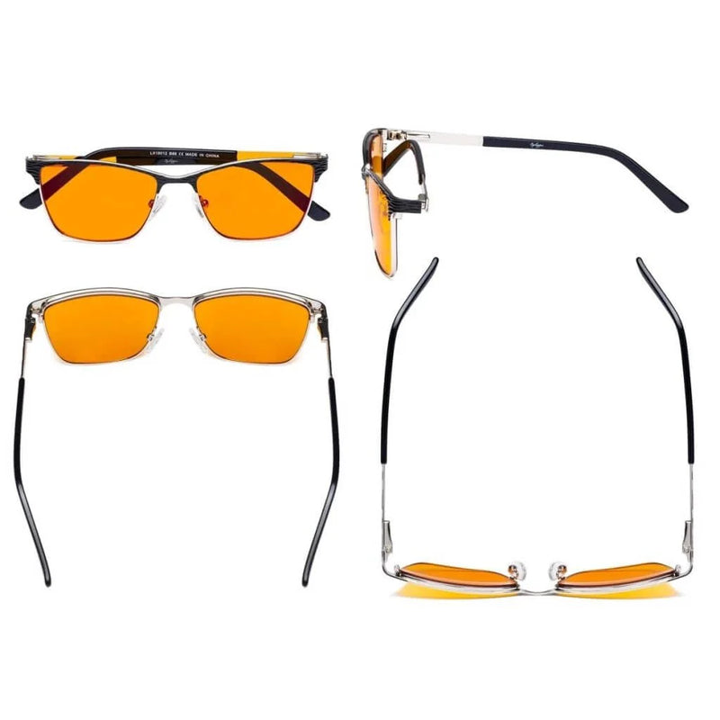 eyekeeper.com Rectangle Blue Light Blocking Eyeglasss LX19012-BB98 Eyeglasses