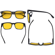 eyekeeper.com Rectangle Blue Light Blocking Reading Glasses Stylish Readers HPT1804 Eyeglasses