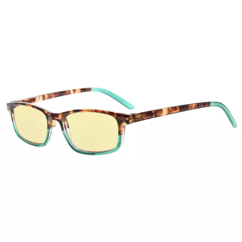 eyekeeper.com Rectangle Blue Light Blocking Reading Glasses TMCG111 Eyeglasses