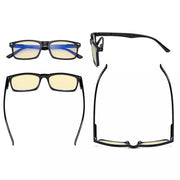 eyekeeper.com Rectangle Blue Light Blocking Reading Glasses TMCG899-6 Eyeglasses