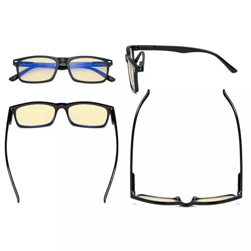 eyekeeper.com Rectangle Blue Light Blocking Reading Glasses TMCG899-6 Eyeglasses