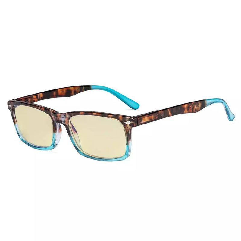 eyekeeper.com Rectangle Blue Light Blocking Reading Glasses TMCG899-6 Eyeglasses