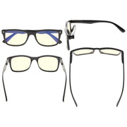 eyekeeper.com Rectangle Blue Light blocking Reading Glasses CG075 Eyeglasses