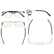 eyekeeper.com Rectangle Blue Light Filter Eyeglasss LX19012-BB40 Eyeglasses