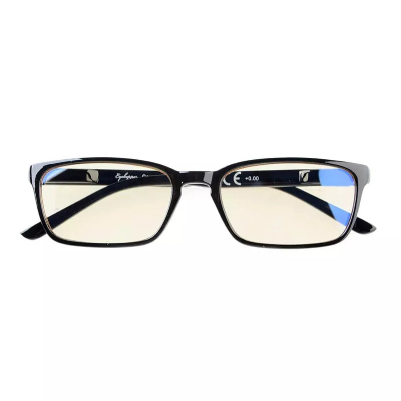 eyekeeper.com Rectangle Blue Light Filter Reading Glasses 1-CG898 Eyeglasses