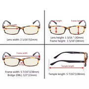 eyekeeper.com Rectangle Blue Light Filter Reading Glasses CG103 Eyeglasses