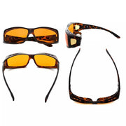 eyekeeper.com Rectangle Fitover Glasses Blue Light Blocking Eyeglasses DSXM1805 Eyeglasses