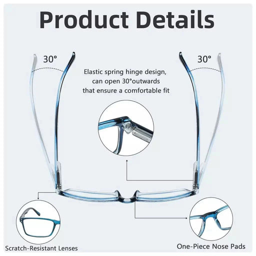 eyekeeper.com Rectangle Reading Glasses Comfort Classic Readers R802 Eyeglasses