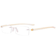 eyekeeper.com Rectangle Rimless Reading Glasses R14001 Eyeglasses