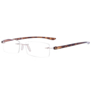 eyekeeper.com Rectangle Rimless Reading Glasses R14001 Eyeglasses