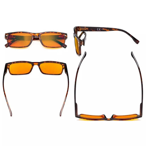 eyekeeper.com Rectangle Stylish Blue Light Blocking Reading Glasses DS108 Eyeglasses