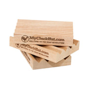 My Cluck Hut Red Alder Soap Dish Soap Accessories