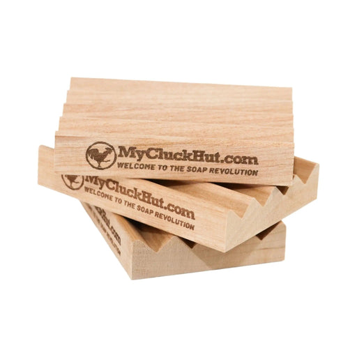 My Cluck Hut Red Alder Soap Dish Soap Accessories