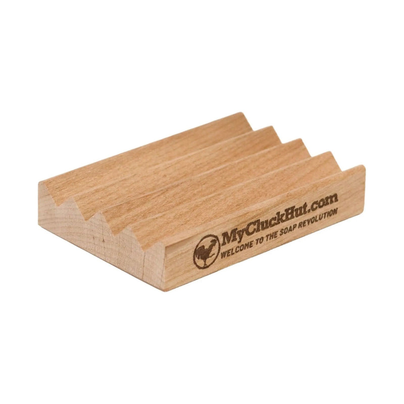 My Cluck Hut Red Alder Soap Dish Soap Accessories