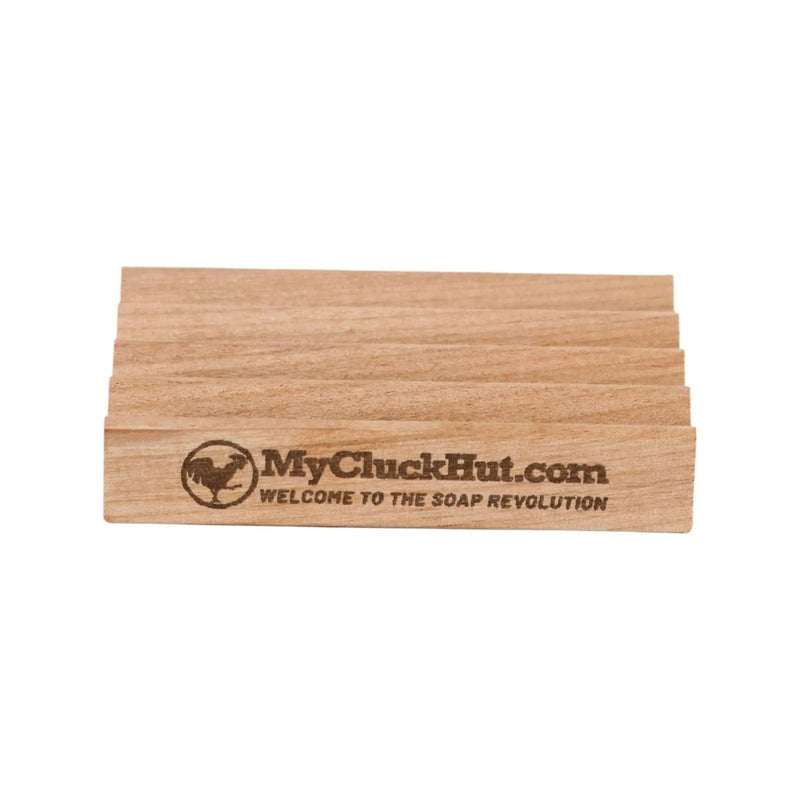 My Cluck Hut Red Alder Soap Dish Soap Accessories