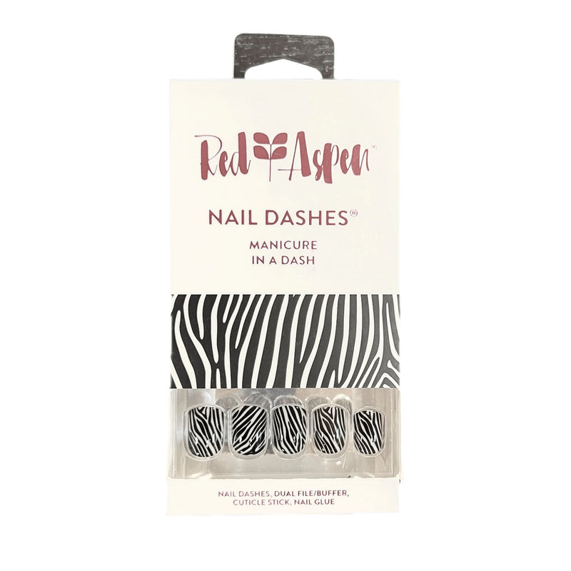 VIP Extensions Red Aspen Nail Dashes Stripes On Stripes ,Zena Nail Care