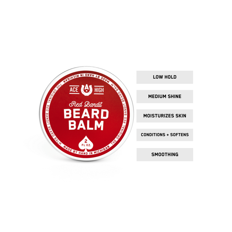 Ace High Co Red Bandit Beard Balm beard balm