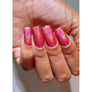UberChic Beauty Red-y For My Closeup - Holographic Polish Regular Polish