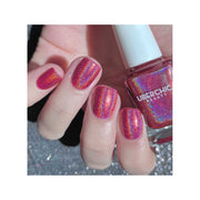 UberChic Beauty Red-y For My Closeup - Holographic Polish Regular Polish