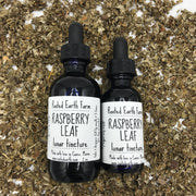 Rooted Earth Farm + Apothecary Red Raspberry Leaf Tincture Tinctures + Capsules