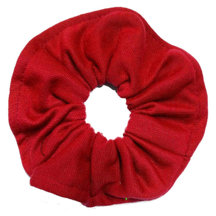 Threddies Cotton Scrunchies, Topstitched // Clearance