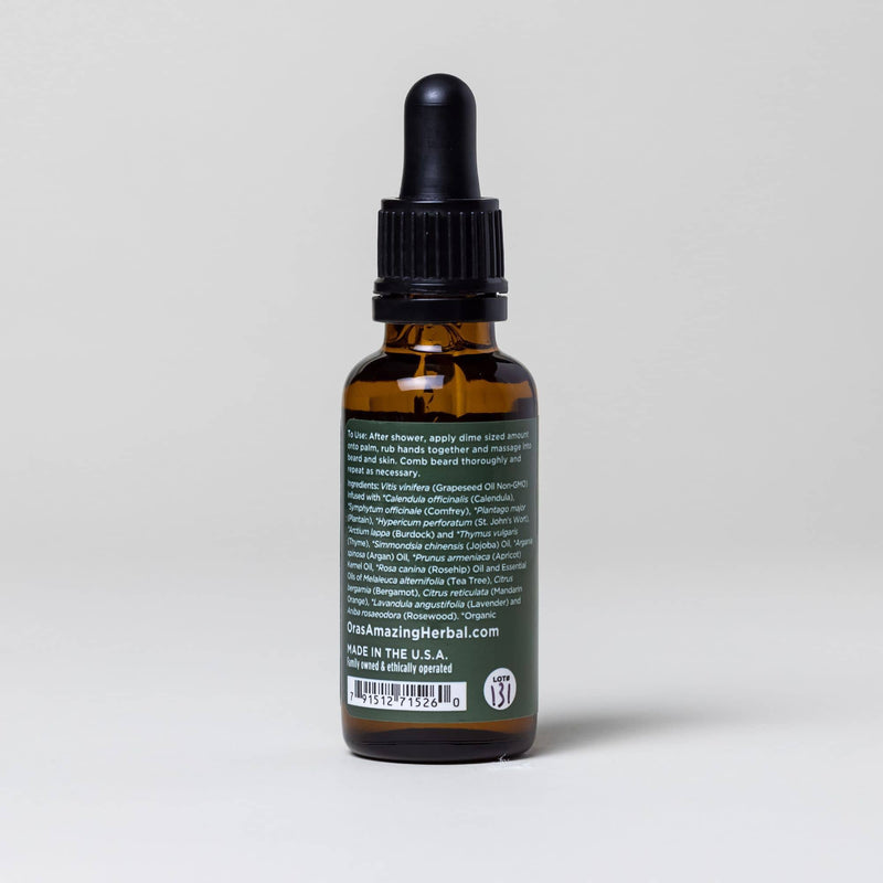 Ora's Amazing Herbal Refresh, Beard and Hair Oil
