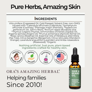 Ora's Amazing Herbal Refresh, Beard and Hair Oil