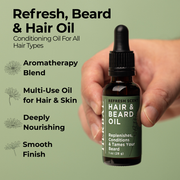 Ora's Amazing Herbal Refresh, Beard and Hair Oil