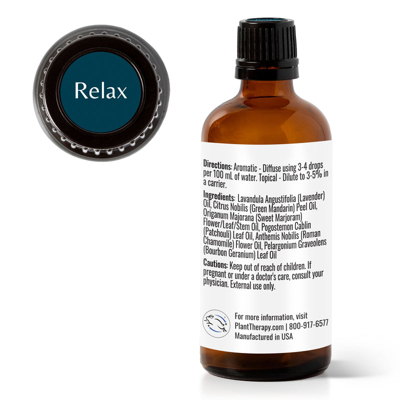 Plant Therapy Relax Essential Oil Blend Essential Oil