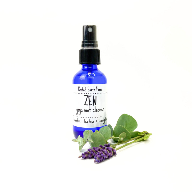 Rooted Earth Farm + Apothecary Zen Yoga Mat Spray Yoga Mat Sprays