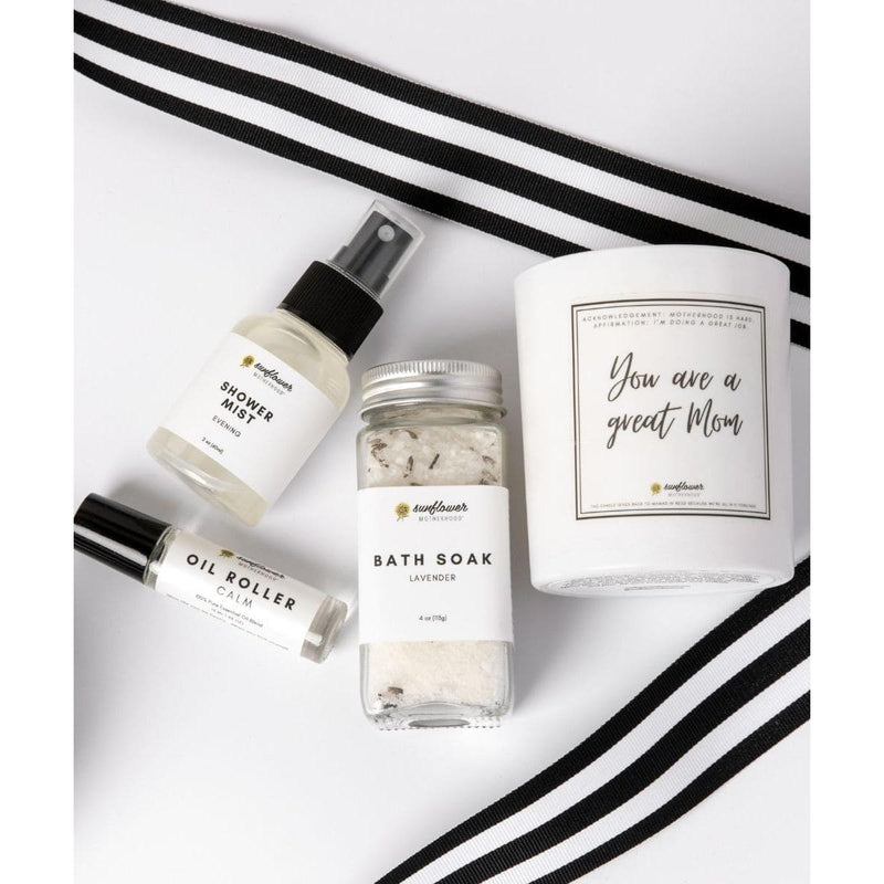 Sunflower Motherhood Relax + Unwind Bundle Bath & Body