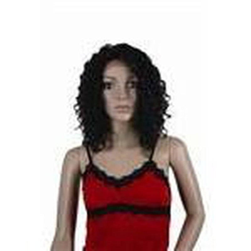 VIP Extensions Remy Human Hair Lace Front Wig '500' (curly) 15" long Human Hair Wig