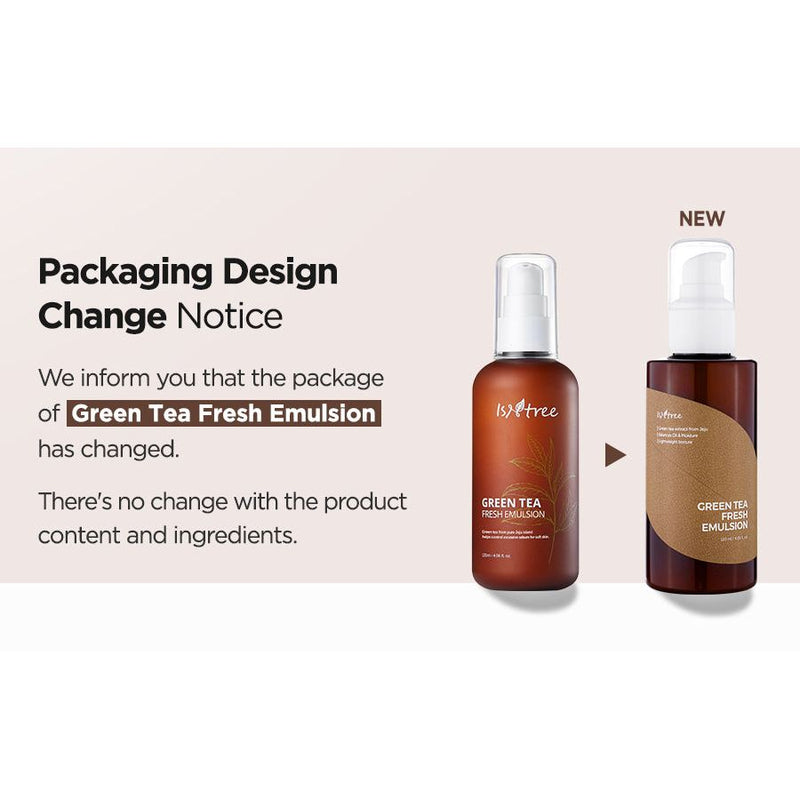 AsiaBeautyMall Isntree Green Tea Fresh Emulsion Moisturizer