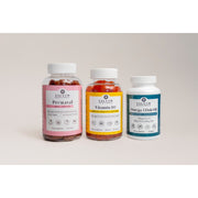 Salaam Nutritionals Halal Prenatal Bundle: Vitamin D3, Omega 3 Fish Oil & Prenatal Gummies (3 Bottles)