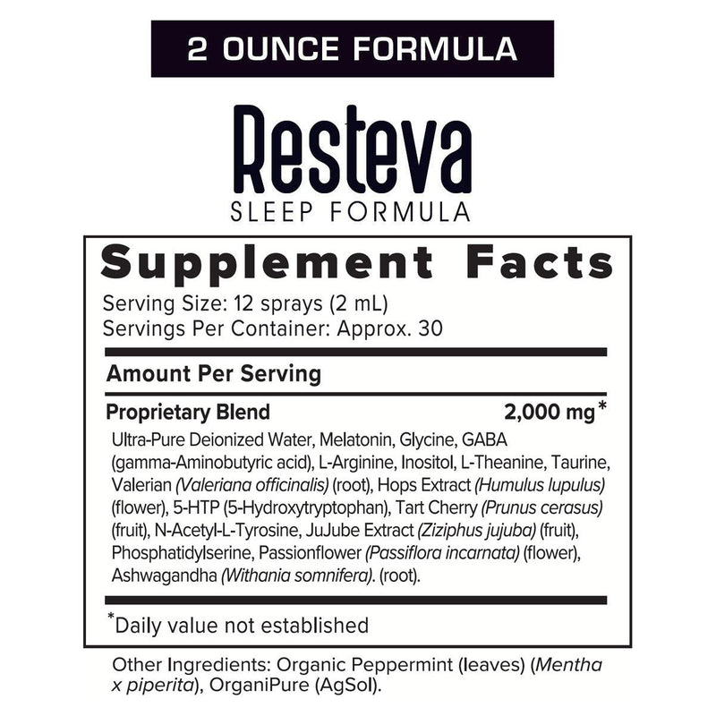 Results RNA Resteva Sleep Extra Strength