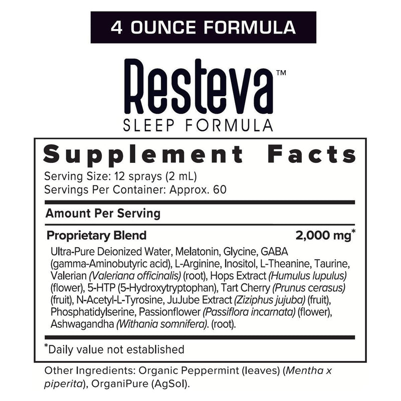 Results RNA Resteva Sleep Extra Strength