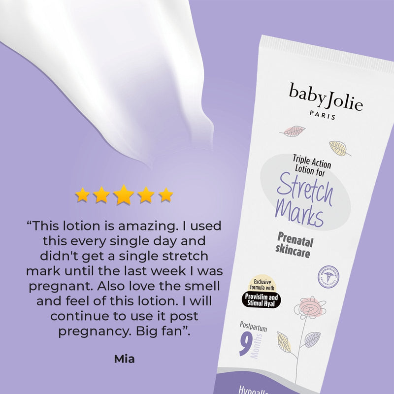 Baby Jolie Paris Restructuring Gel & Stretch Marks Triple Action  | Mom Care Bundle Mom Care > Stretch Mark Cream > Stretch Mark Cream for Pregnancy